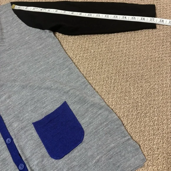 Clements Ribiero Pop Wool Woolmark Cardigan - Picture 6 of 8